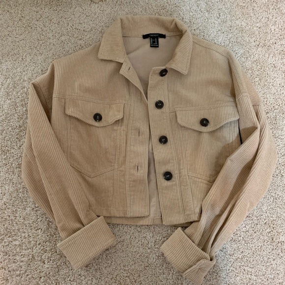 Forever 2 Cropped Corduroy Jacket 